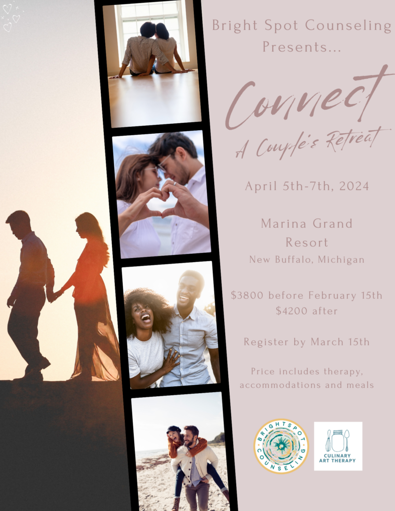 Connect Couples Retreat By Bright Spot Counseling In Michigan 2024